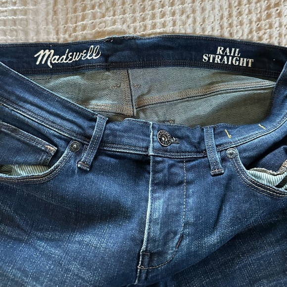Madewell Men's Rail Straight Jeans - Picture 2 of 4